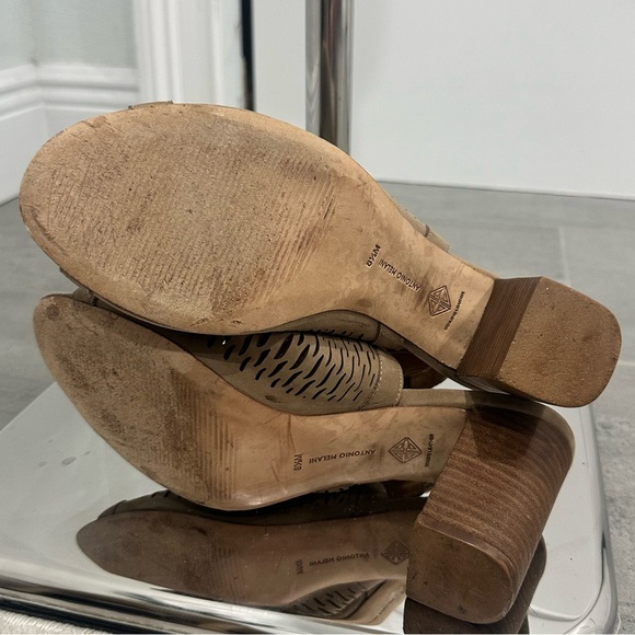 Antonio Melani ~ Open Toe Booties - Picture 4 of 7